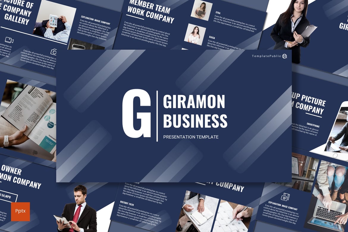 Giramon - Powerpoint Template
