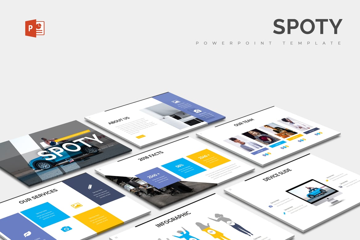 Spoty - Powerpoint Template