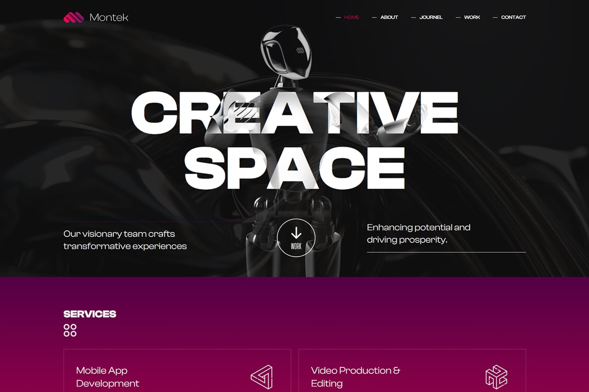 Montek - Creative HTML Template