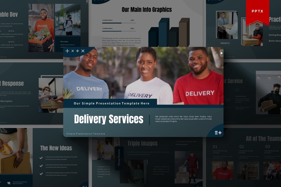 Delivery Service | Powerpoint Template