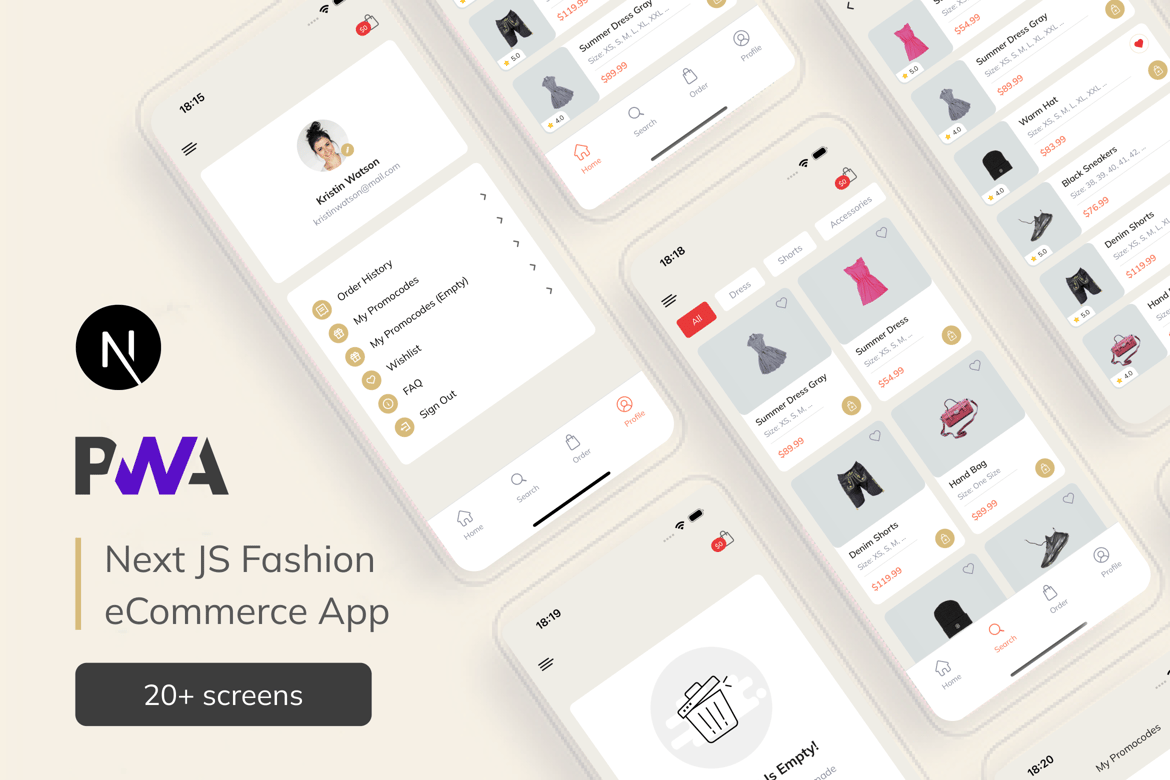 Rosavo – Fashion Store NextJs PWA Template