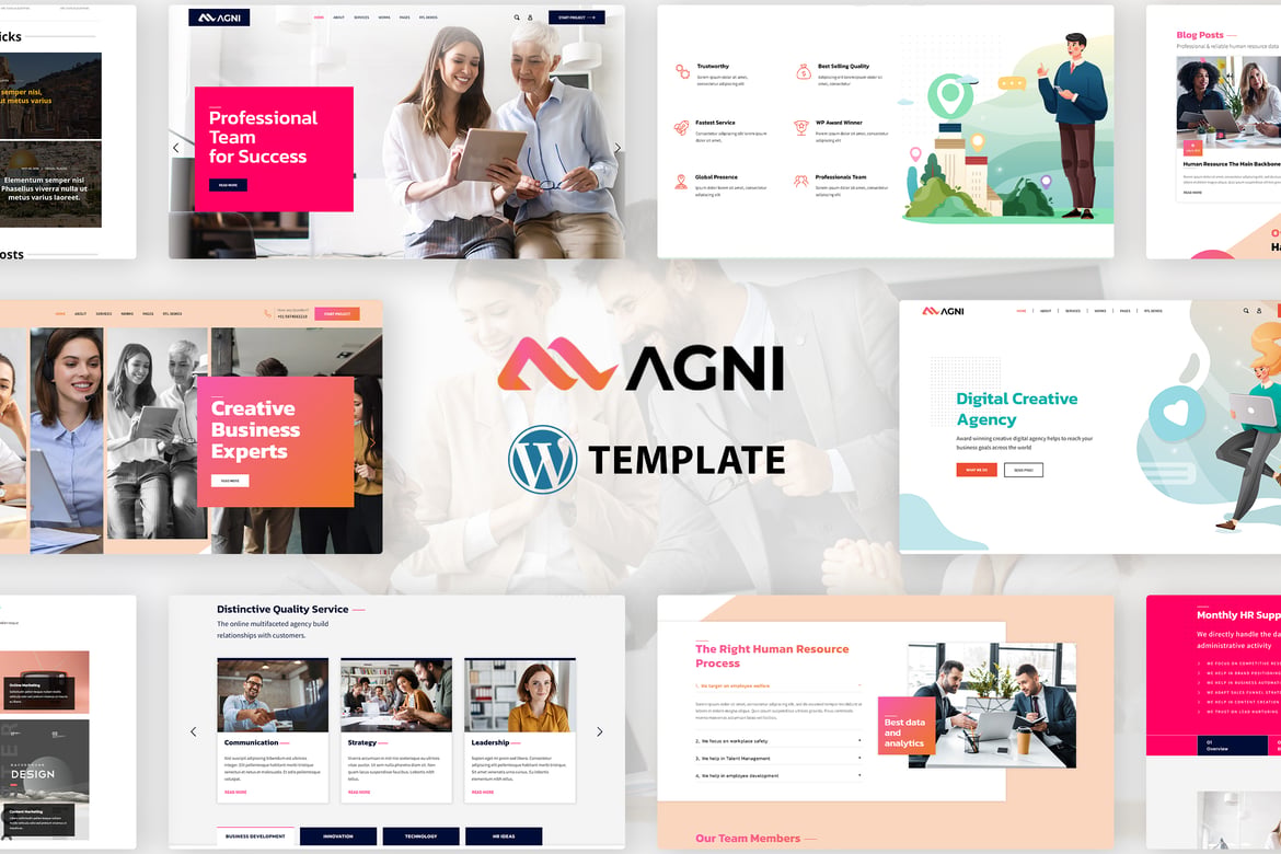 Agni - Consulting WordPress Theme